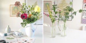 Jeg fjernede de visne blomster og besluttede mig for at leve